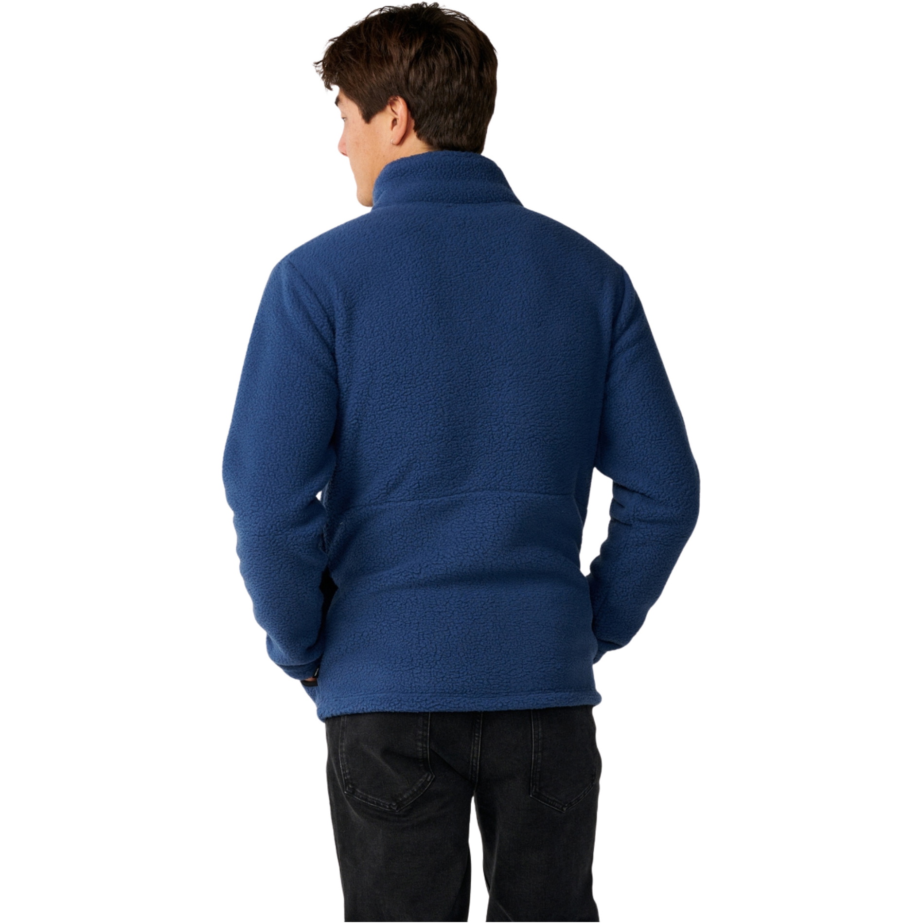 2026 Rip Curl Mens Streamline Big Bear Polar Zip Thru Fleece 0COMFL - Navy